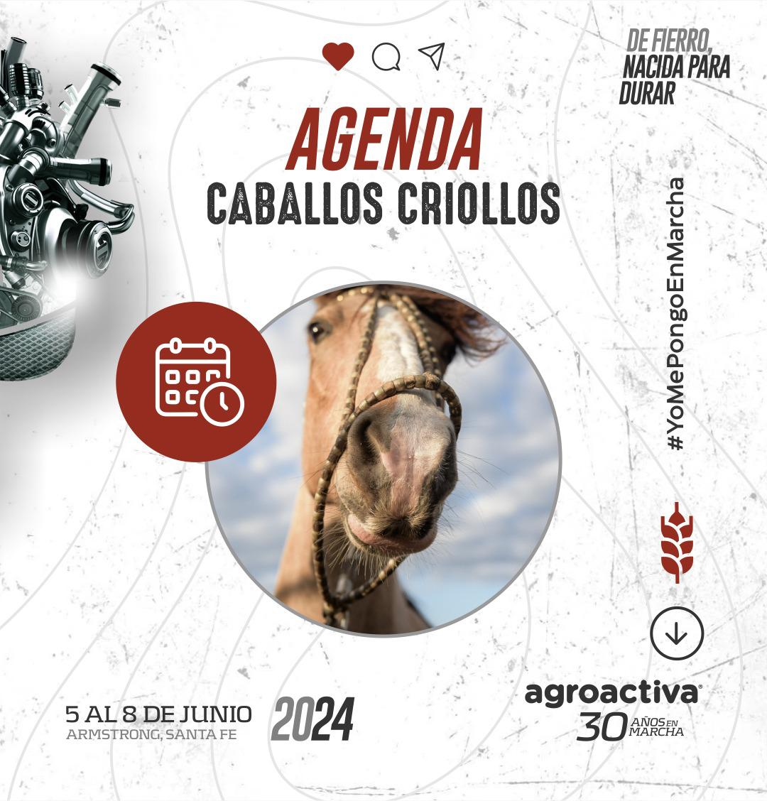 Agenda Caballos Criollos 